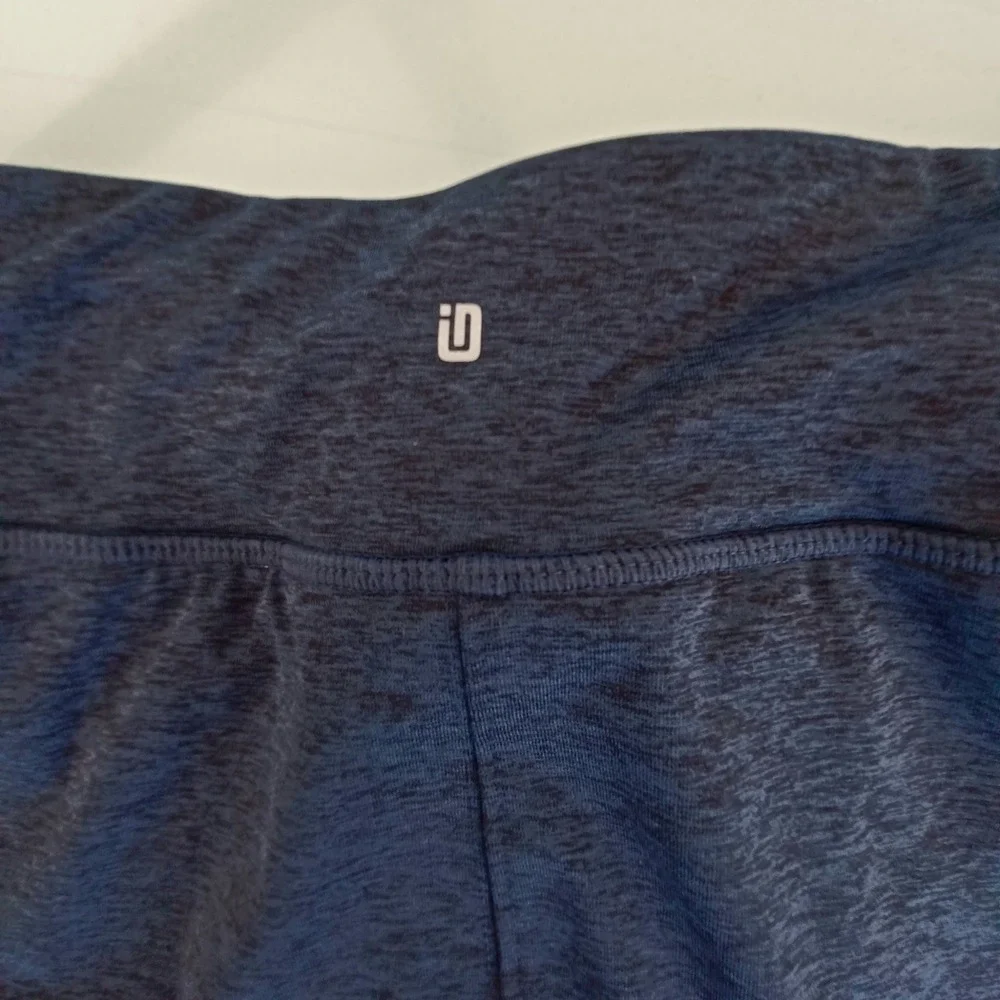 Ideology Womens XL Athletic Skort Bundle Black Tiered Ruffle Heather Navy Blue‎